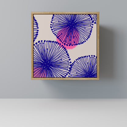 MAGIC NATURE Madia a 1 anta effetto rovere