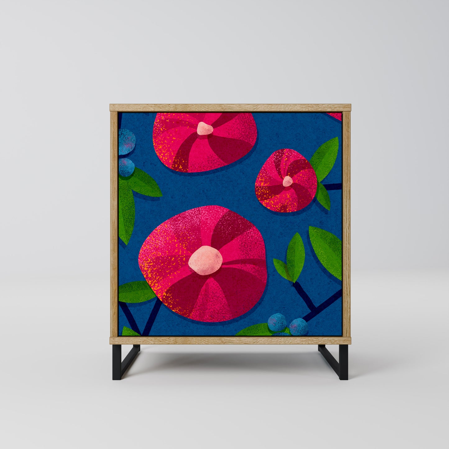 SPRING THOUGHTS Madia a 1 anta effetto rovere