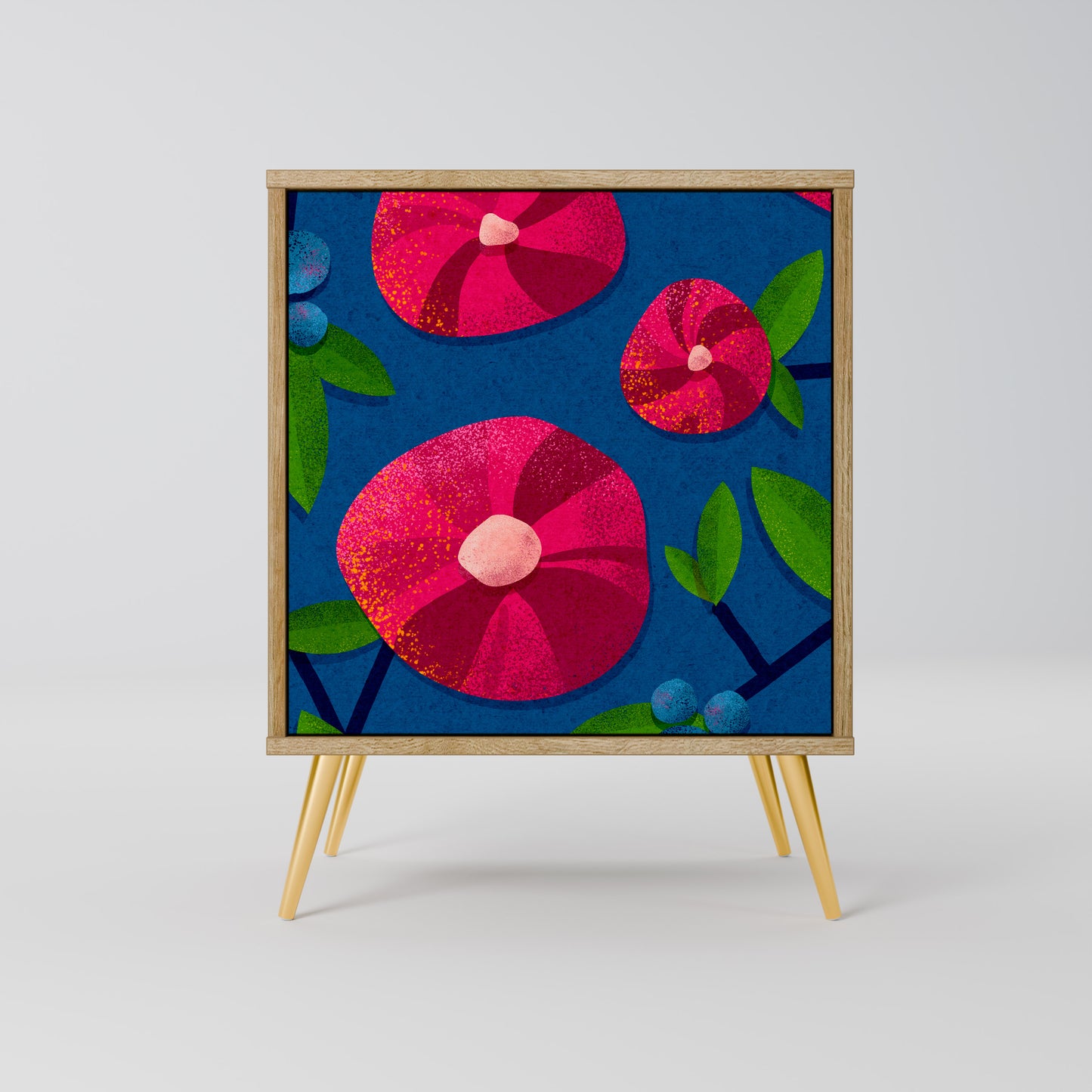 SPRING THOUGHTS Madia a 1 anta effetto rovere