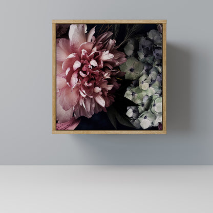 PURE BLOSSOM Madia a 1 anta effetto rovere