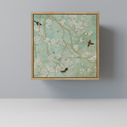 BLOOMING CHARM Madia a 1 anta effetto rovere