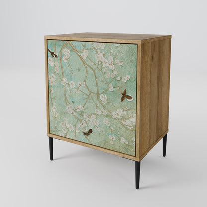 BLOOMING CHARM Madia a 1 anta effetto rovere