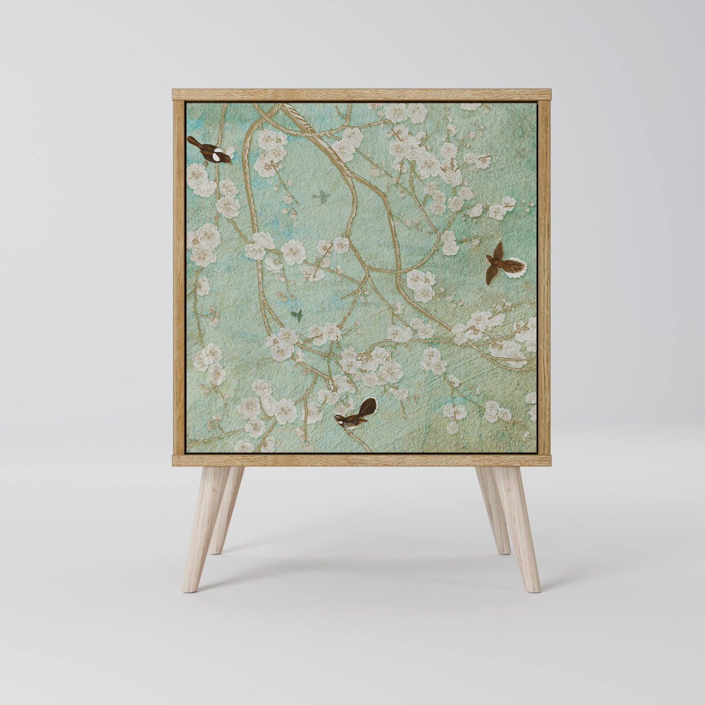 BLOOMING CHARM Madia a 1 anta effetto rovere