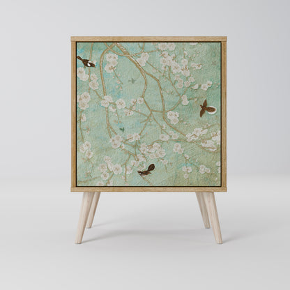 BLOOMING CHARM Madia a 1 anta effetto rovere