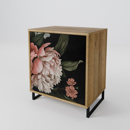 LUSH ELEGANCE Madia a 1 anta effetto rovere