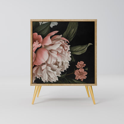 LUSH ELEGANCE Madia a 1 anta effetto rovere