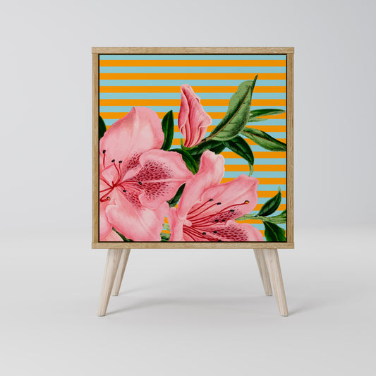 FRAGILE BEAUTY Madia a 1 anta effetto rovere