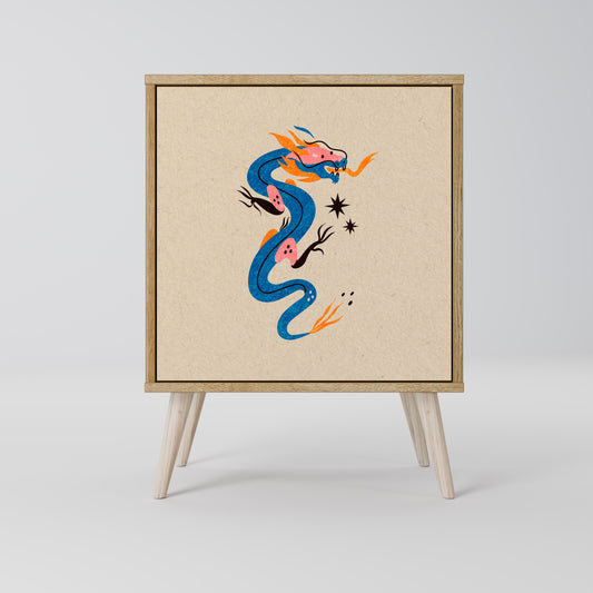 MYTHOLOGICAL CREATURES Madia a 1 anta effetto rovere