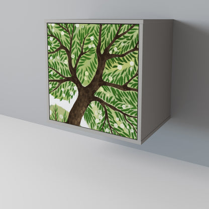 WILDERNESS DASH 1-Door Sideboard in Grey Finish