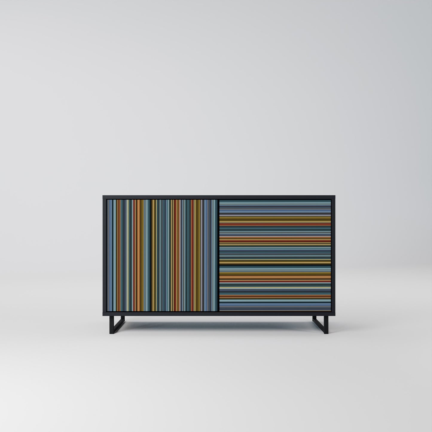 LINEOUT SPECTRUM 2-Door Sideboard in Black Finish