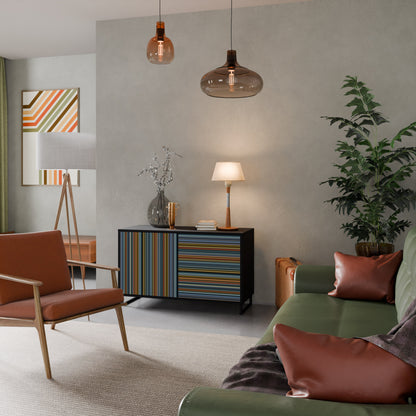 LINEOUT SPECTRUM 2-Door Sideboard in Black Finish