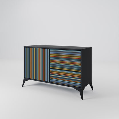 LINEOUT SPECTRUM 2-Door Sideboard in Black Finish