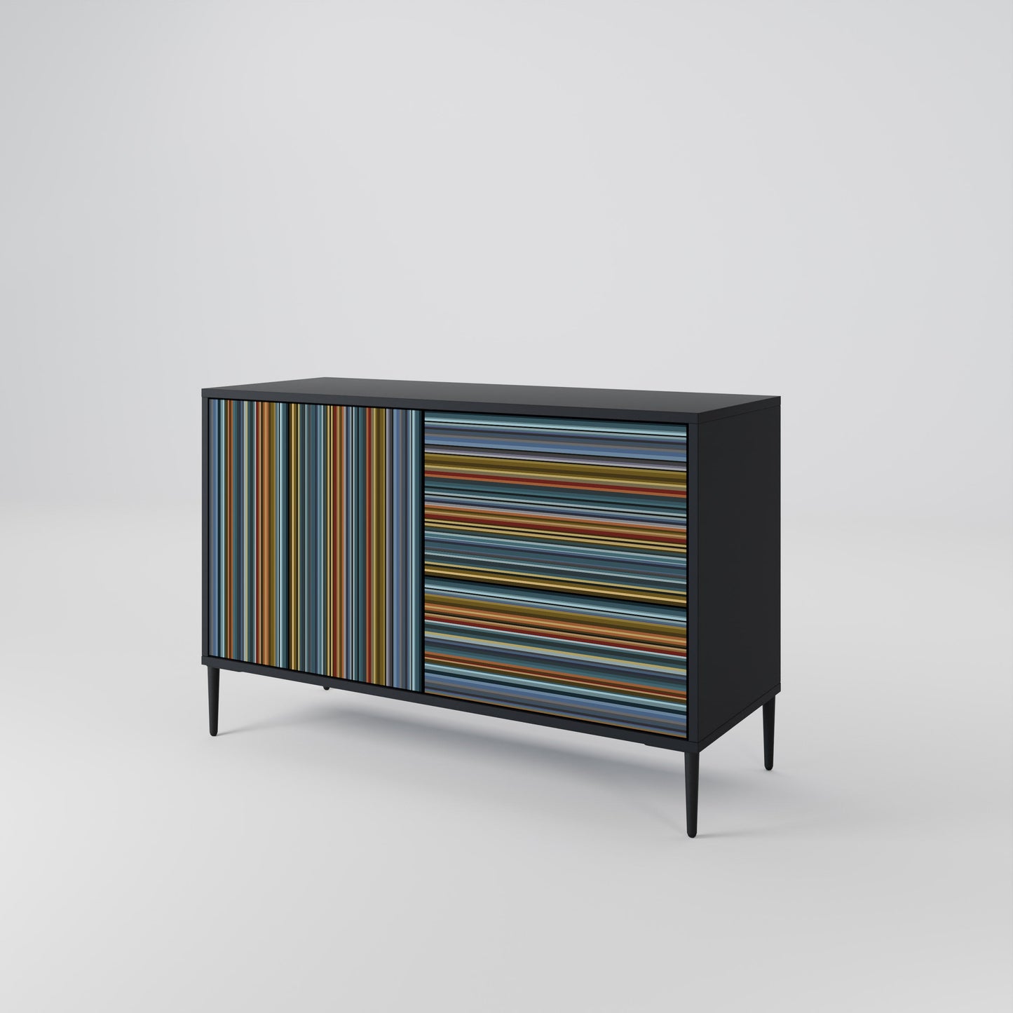 LINEOUT SPECTRUM 2-Door Sideboard in Black Finish
