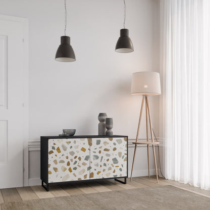 PIECES OF TOMORROW 2-Door Sideboard in Black Finish