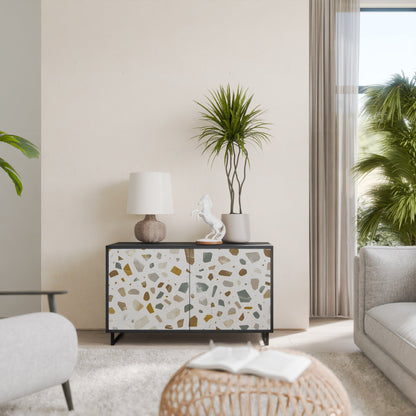 PIECES OF TOMORROW 2-Door Sideboard in Black Finish