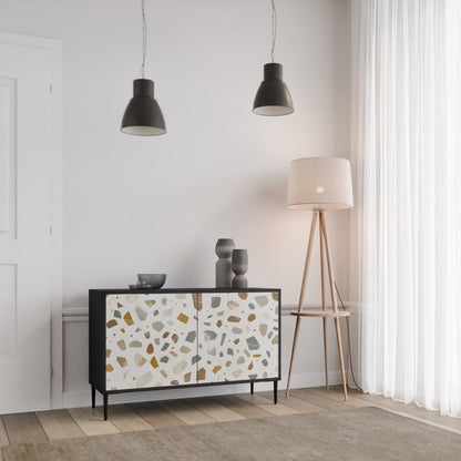 PIECES OF TOMORROW 2-Door Sideboard in Black Finish