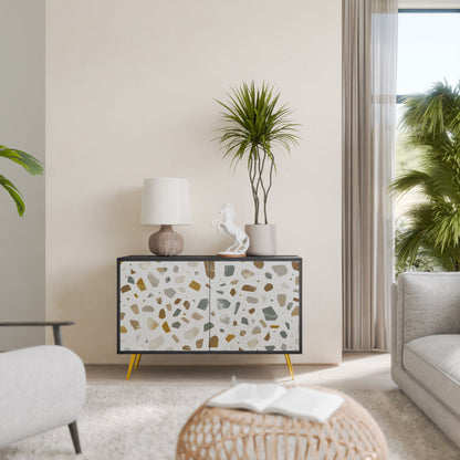 PIECES OF TOMORROW 2-Door Sideboard in Black Finish