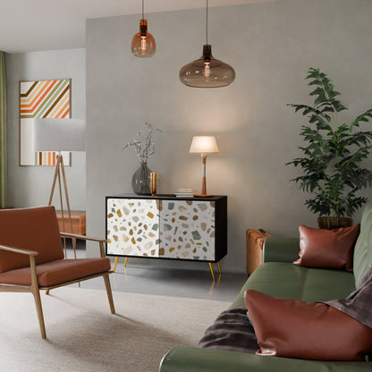 PIECES OF TOMORROW 2-Door Sideboard in Black Finish