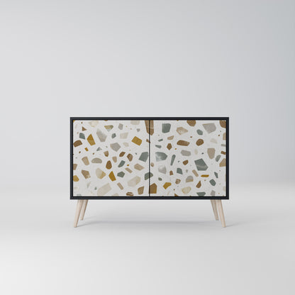 PIECES OF TOMORROW 2-Door Sideboard in Black Finish