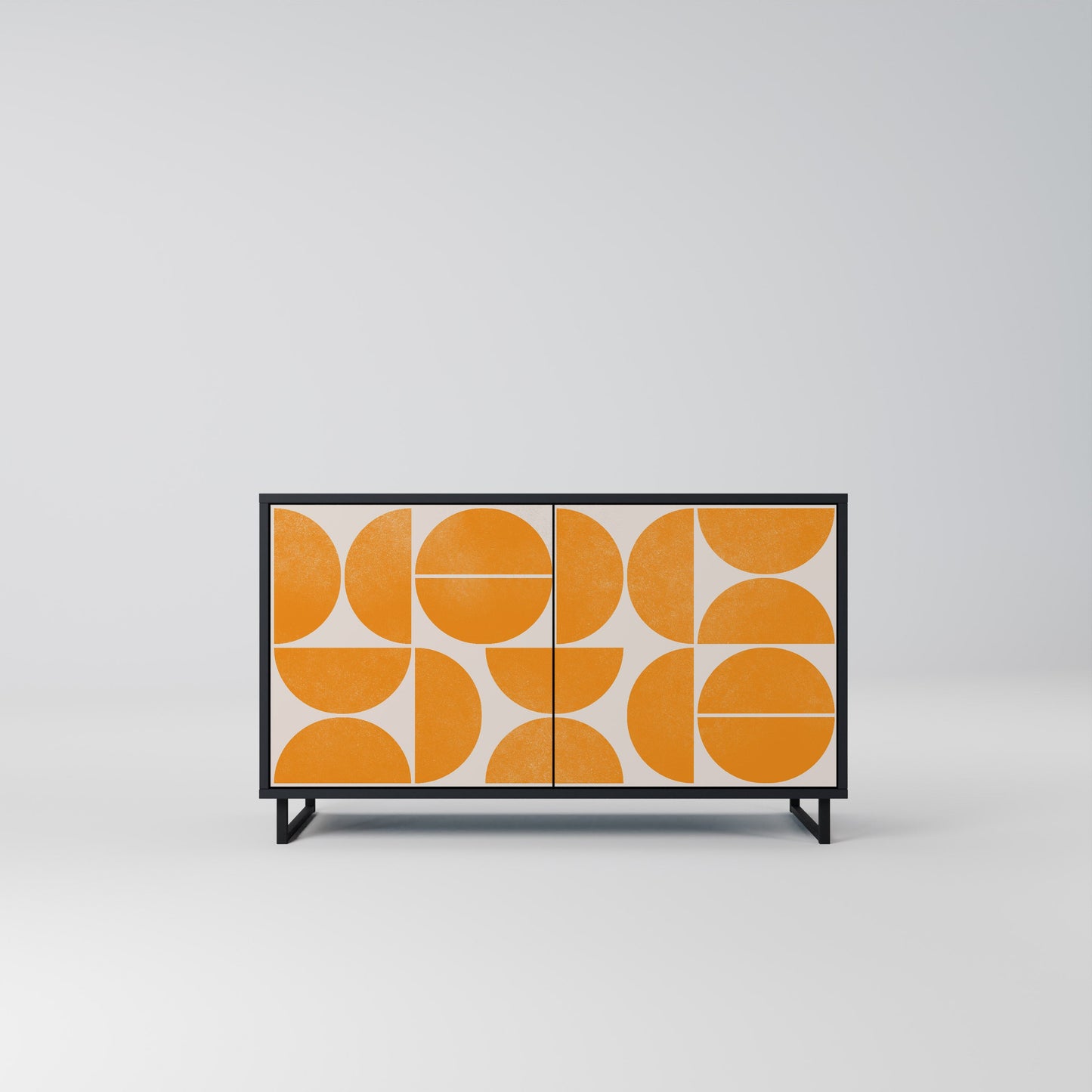 RECURRING DREAMS 2-Door Sideboard in Black Finish