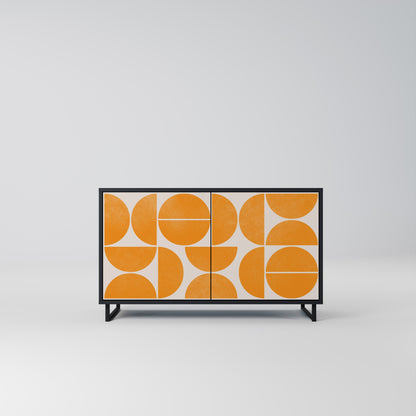 RECURRING DREAMS 2-Door Sideboard in Black Finish