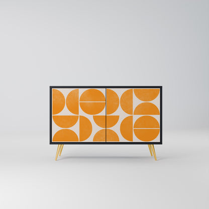 RECURRING DREAMS 2-Door Sideboard in Black Finish