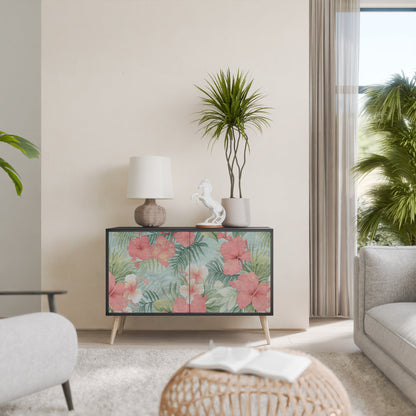 HAWAIIAN SPIRIT 2-Door Sideboard in Black Finish