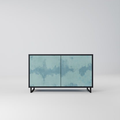 SKY WASH 2-Door Sideboard in Black Finish