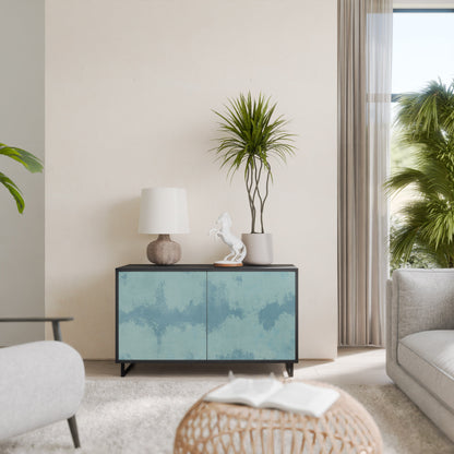 SKY WASH 2-Door Sideboard in Black Finish