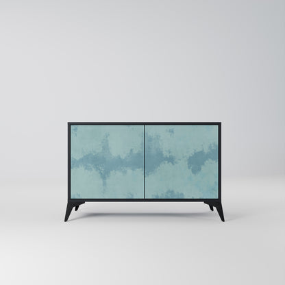 SKY WASH 2-Door Sideboard in Black Finish
