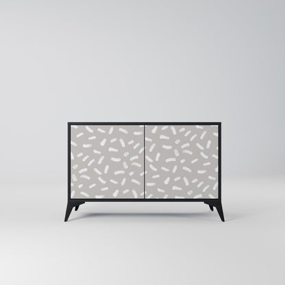 PASSING SECONDS 2-Door Sideboard in Black Finish