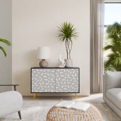 PASSING SECONDS 2-Door Sideboard in Black Finish