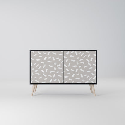 PASSING SECONDS 2-Door Sideboard in Black Finish