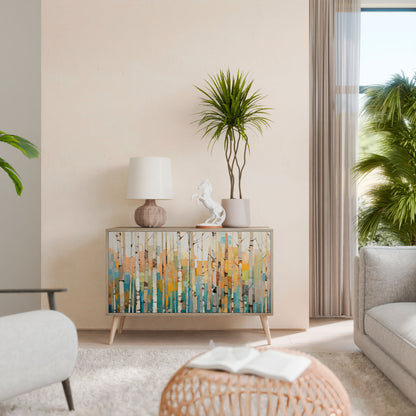 BIRCH KALEIDOSCOPE Madia a 2 Ante in Effetto Rovere