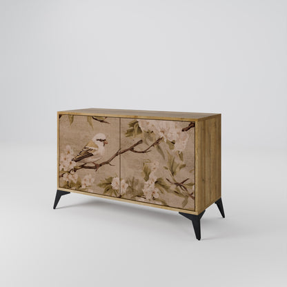 PETAL DISTINGUISH 2-Door Sideboard in Oak Effect