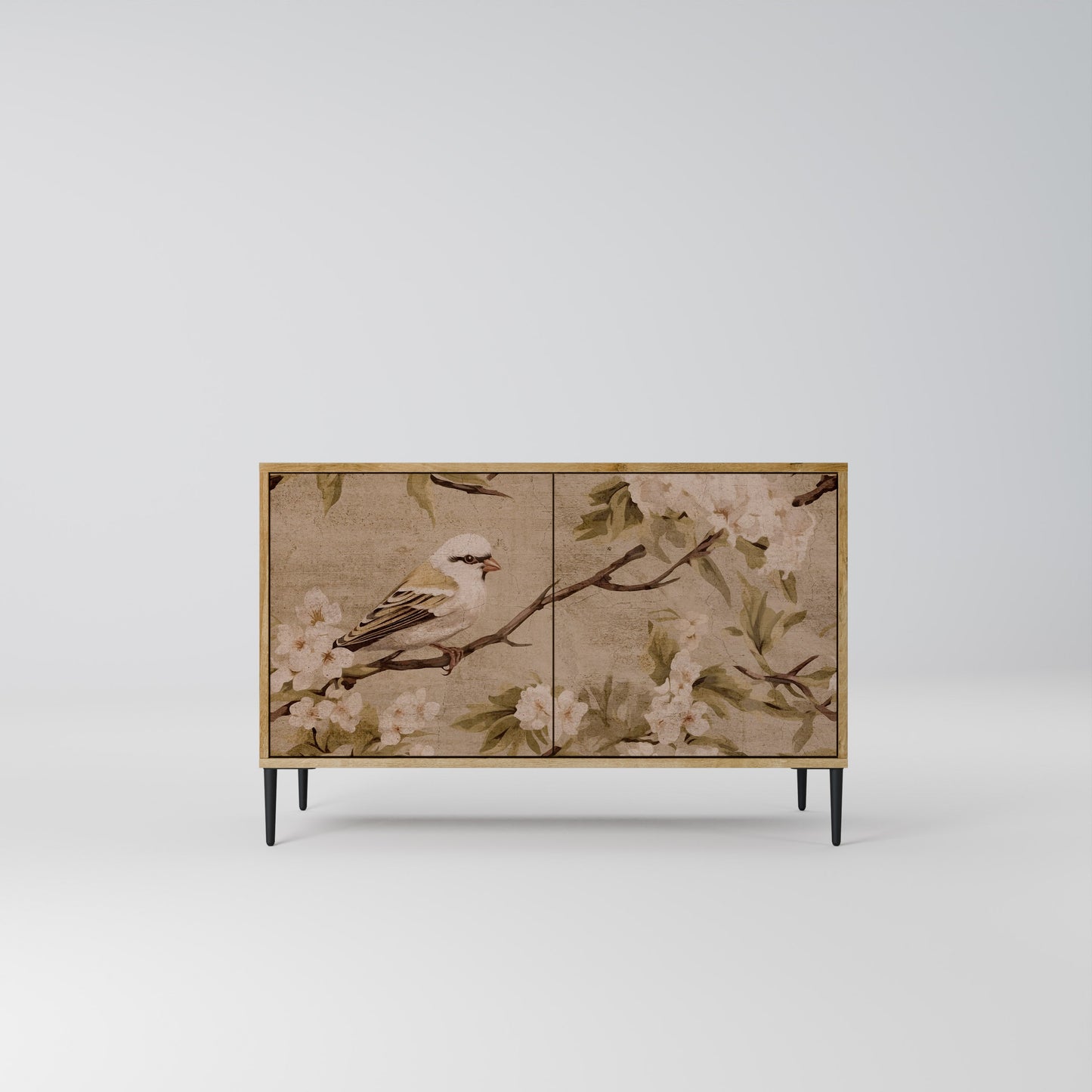 PETAL DISTINGUISH 2-Door Sideboard in Oak Effect