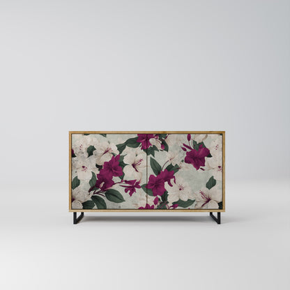 FLOWERET DREAM Madia a 2 Ante in Effetto Rovere