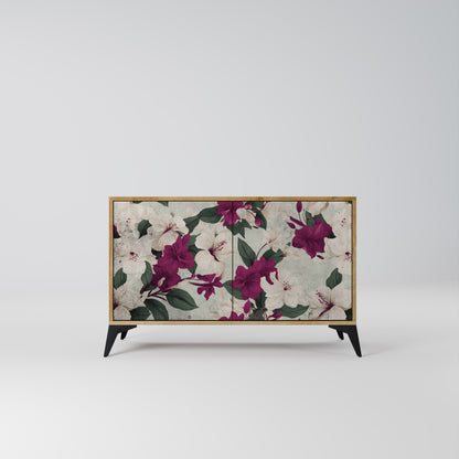 FLOWERET DREAM Madia a 2 Ante in Effetto Rovere