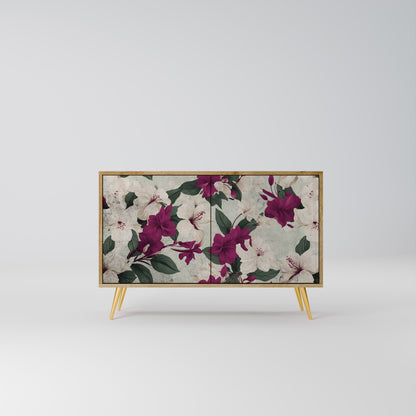 FLOWERET DREAM Madia a 2 Ante in Effetto Rovere