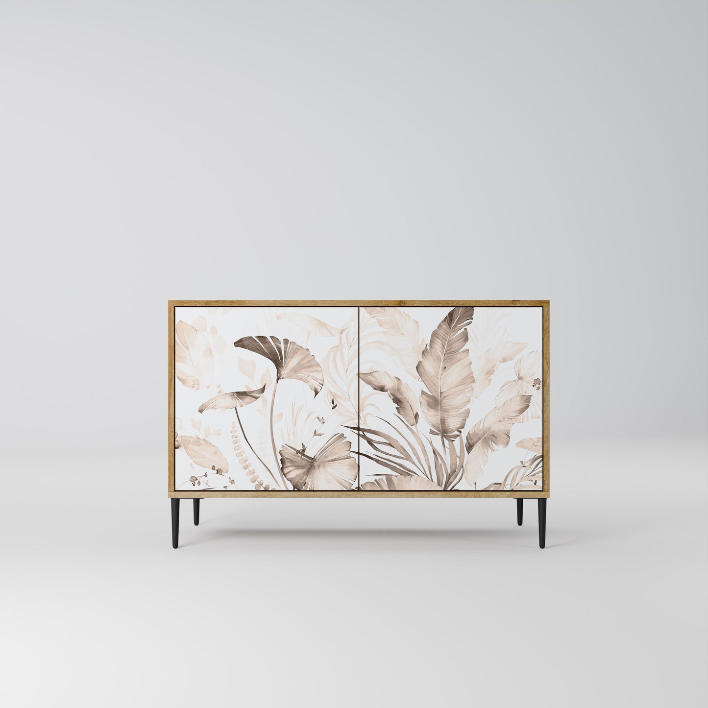 WILD TENDERNESS Madia a 2 Ante in Effetto Rovere