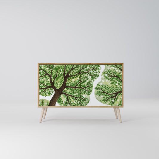 WILDERNESS DASH Madia a 2 Ante in Effetto Rovere