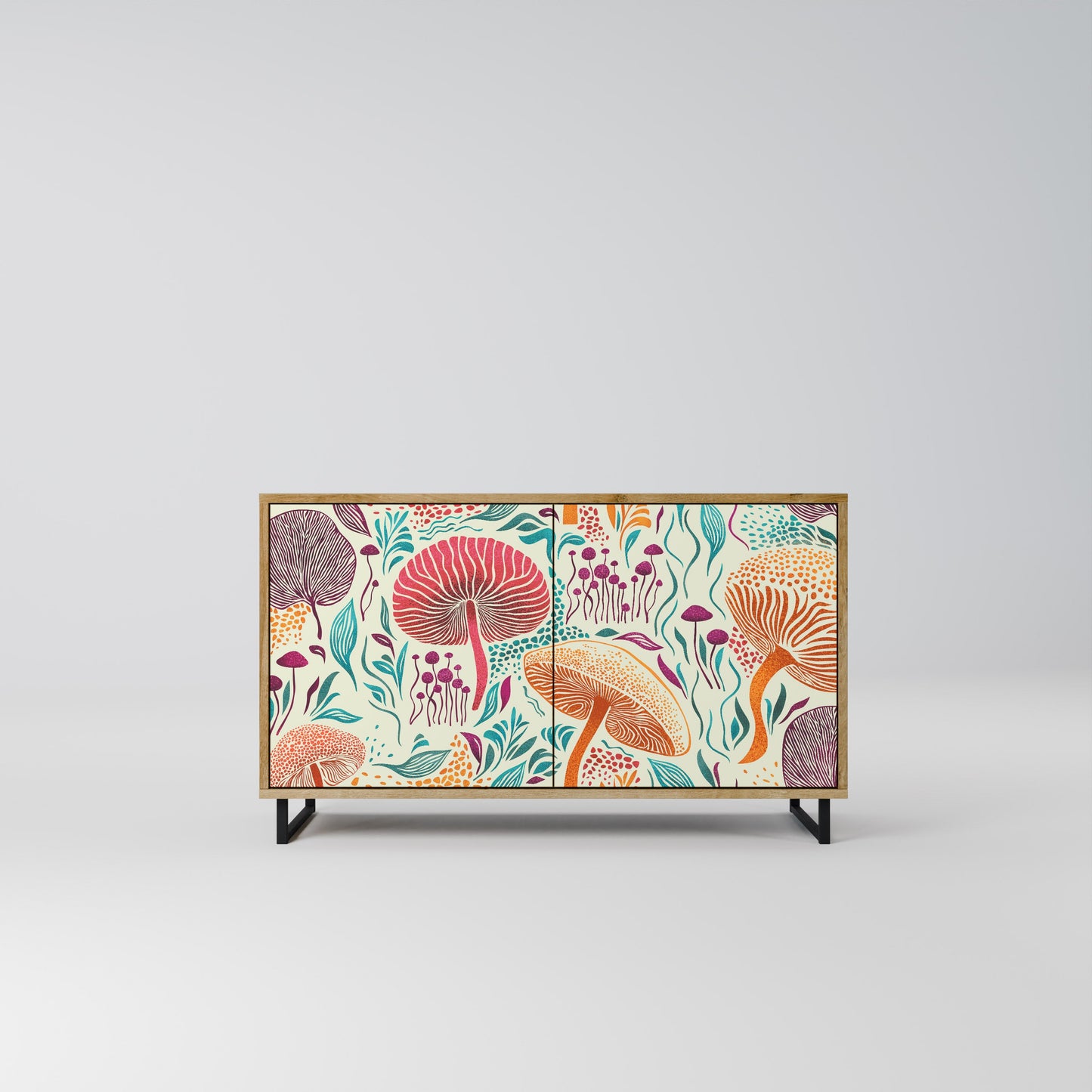 FUNGUS FANTASY Madia a 2 Ante in Effetto Rovere