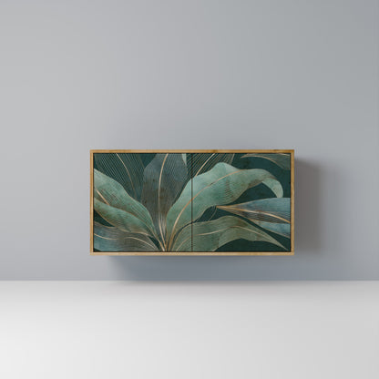 Credenza a 2 ante ROYAL GREEN in effetto rovere