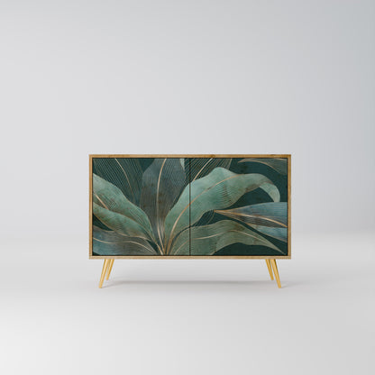 Credenza a 2 ante ROYAL GREEN in effetto rovere