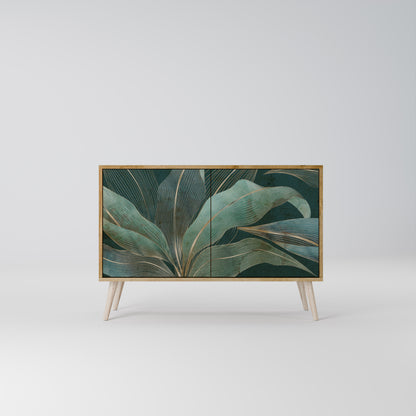 Credenza a 2 ante ROYAL GREEN in effetto rovere