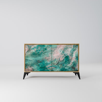 ABSTRACT ALCHEMY 2-Door Sideboard in Oak Effect