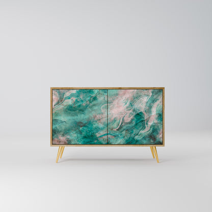 ABSTRACT ALCHEMY 2-Door Sideboard in Oak Effect