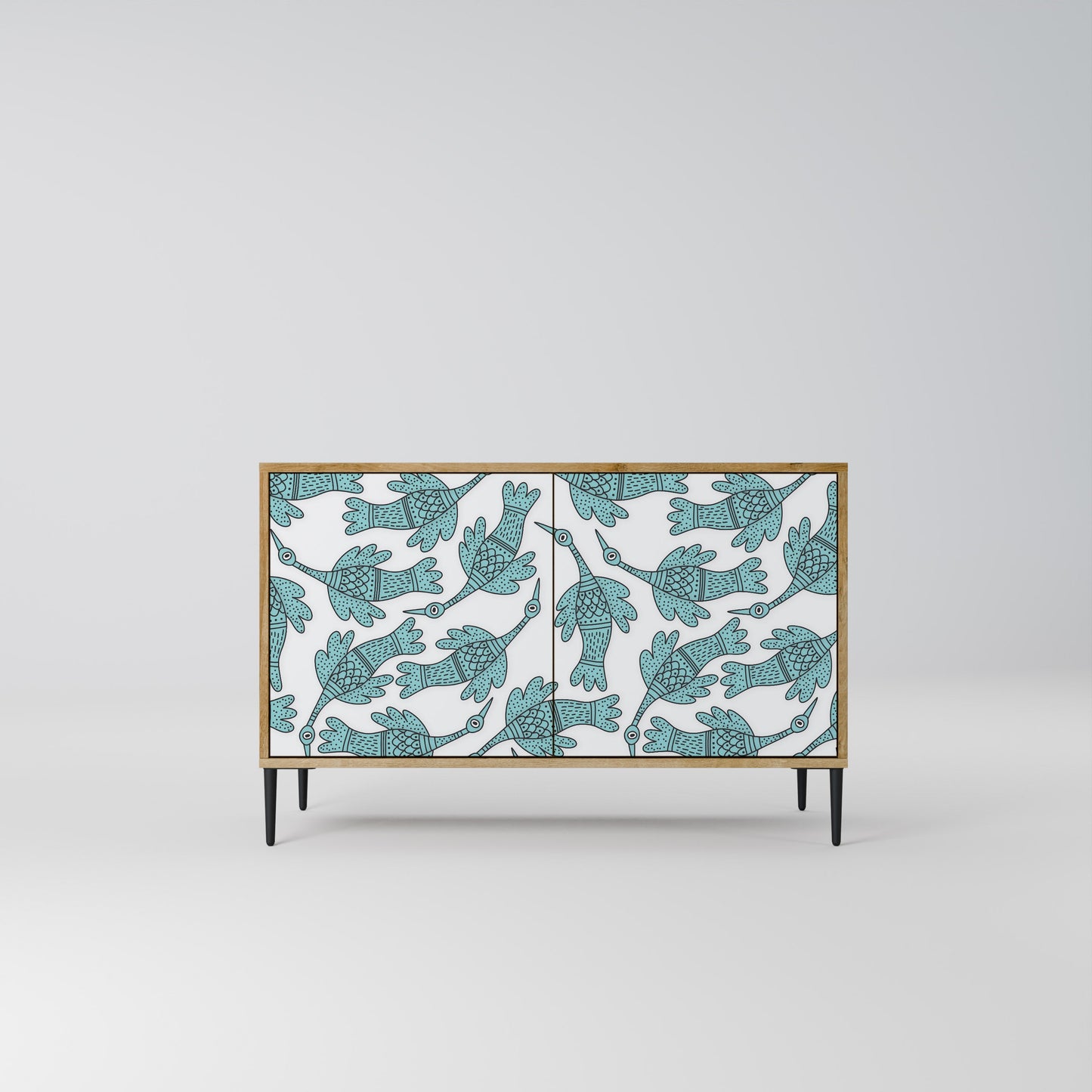 WATERSPOUT SONGIBIRD 2-Door Sideboard in Oak Effect