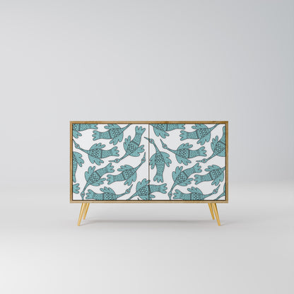 WATERSPOUT SONGIBIRD 2-Door Sideboard in Oak Effect