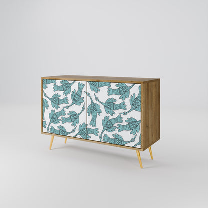 WATERSPOUT SONGIBIRD 2-Door Sideboard in Oak Effect